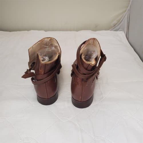 Vintage Woman's Windsor Dark Brown Real Leather Boots 6.5 - Thumbnail 3