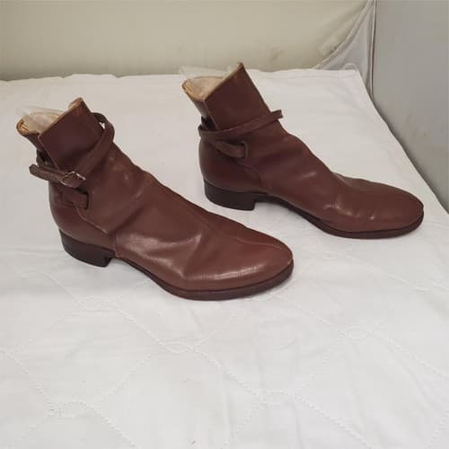 Vintage Woman's Windsor Dark Brown Real Leather Boots 6.5 - Thumbnail 2