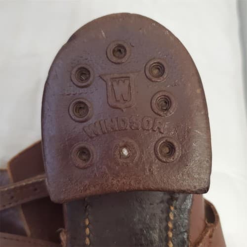 Vintage Woman's Windsor Dark Brown Real Leather Boots 6.5 - Thumbnail 6