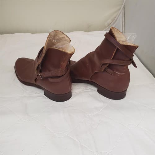 Vintage Woman's Windsor Dark Brown Real Leather Boots 6.5 - Thumbnail 4