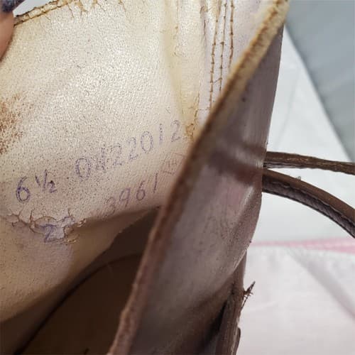 Vintage Woman's Windsor Dark Brown Real Leather Boots 6.5 - Thumbnail 8