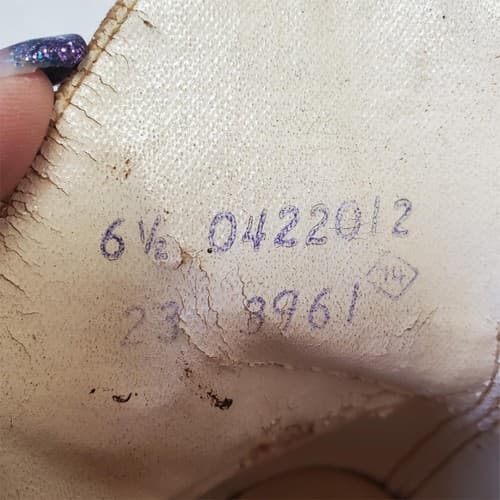 Vintage Woman's Windsor Dark Brown Real Leather Boots 6.5 - Thumbnail 7