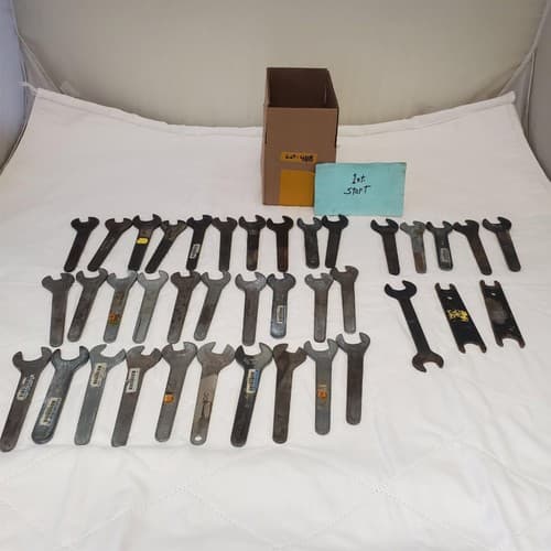 Lot of Assorted Open End Service Wrench & other Wrench Tool LOT 488 - Image 1