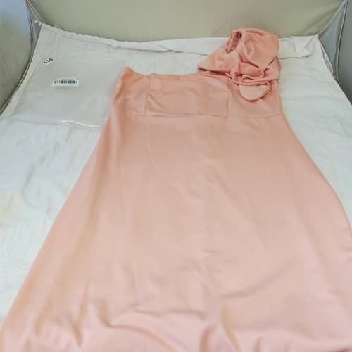 Mokoru Women's Sexy Ruffle One Shoulder Sleeveless Bodycon Party Dress - Thumbnail 3