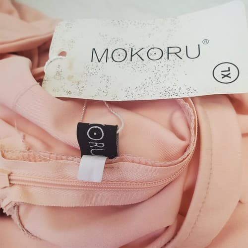 Mokoru Women's Sexy Ruffle One Shoulder Sleeveless Bodycon Party Dress - Thumbnail 2