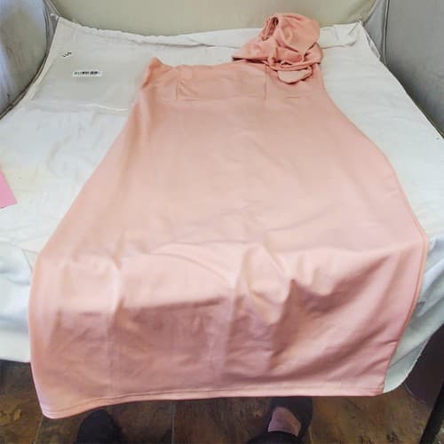 Mokoru Women's Sexy Ruffle One Shoulder Sleeveless Bodycon Party Dress - Thumbnail 4