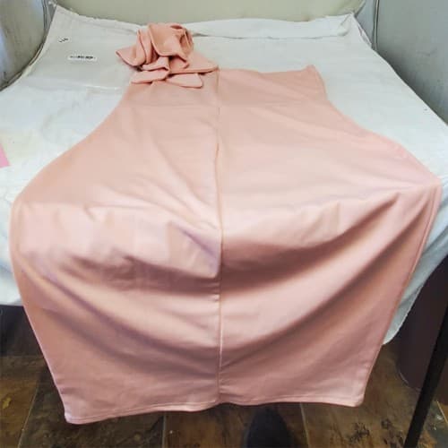 Mokoru Women's Sexy Ruffle One Shoulder Sleeveless Bodycon Party Dress - Thumbnail 7