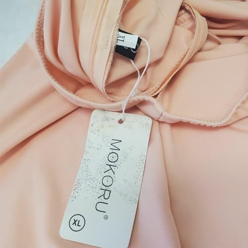 Mokoru Women's Sexy Ruffle One Shoulder Sleeveless Bodycon Party Dress - Thumbnail 8