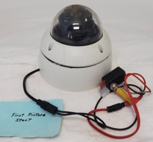 Security Dome Camera with NVT Adapter - Image 1