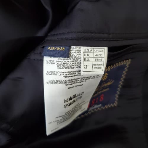 Brooks Brothers Makers and Merchants 1818 Madison Suit Size 42RW36 - Thumbnail 8