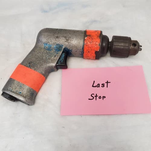 Rockwell Pistol Grip Pneumatic Air Drill Air Tool XX-2 - Thumbnail 6