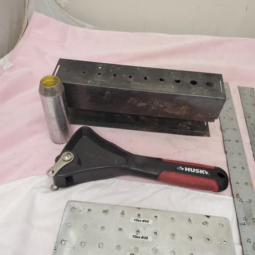 Lot of Misc. Tools Rulers 3M Epoxy Applicator Gun DMA 50 - Thumbnail 3