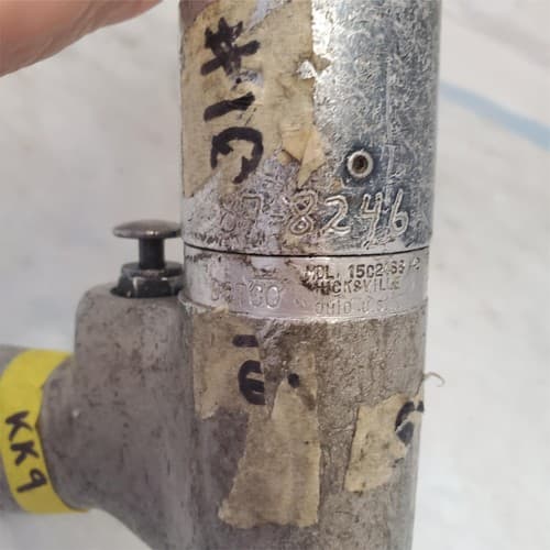 Dotco Pistol Grip Pneumatic Air Drill Air Tool KK-9 - Thumbnail 2