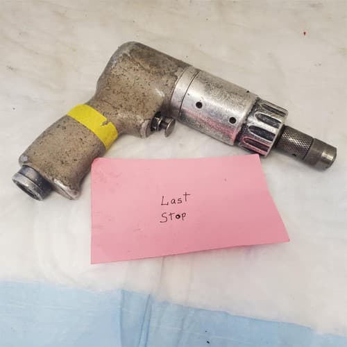 Dotco Pistol Grip Pneumatic Air Drill Air Tool KK-9 - Thumbnail 4