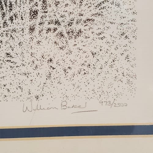 William Baker Wildlife Prints Signed & Numbered Limited Edition - Thumbnail 3