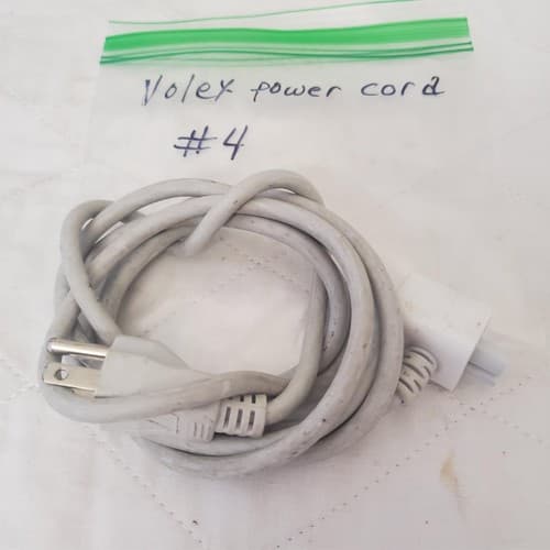 Genuine Apple iMac Power Cord Cable Volex #4 - Thumbnail 2
