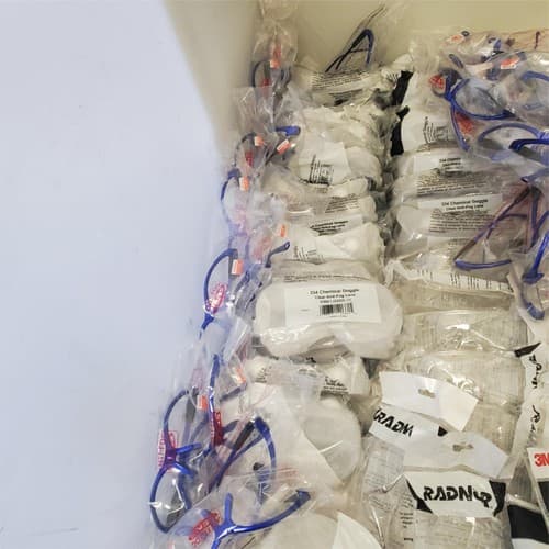 3M #334 Chemical Goggles Clear Anti-Fog Protective Lens - Thumbnail 3