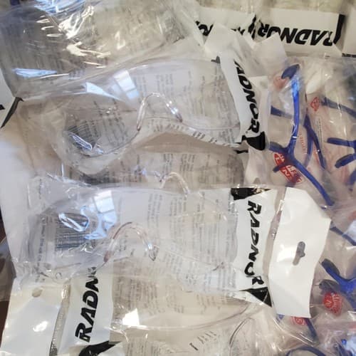 3M #334 Chemical Goggles Clear Anti-Fog Protective Lens - Thumbnail 5