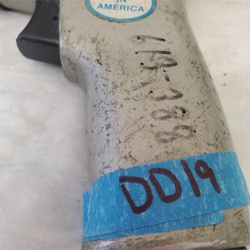 Rockwell Pistol Grip Pneumatic Air Drill Air Tool DD-19 - Thumbnail 2