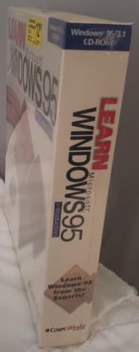 Vintage 1995 Learn Windows 95 Introduction by CompuWorks - Thumbnail 4