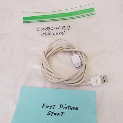 Samsung External Hard Drive Charging Data Cable Cord - Image 1