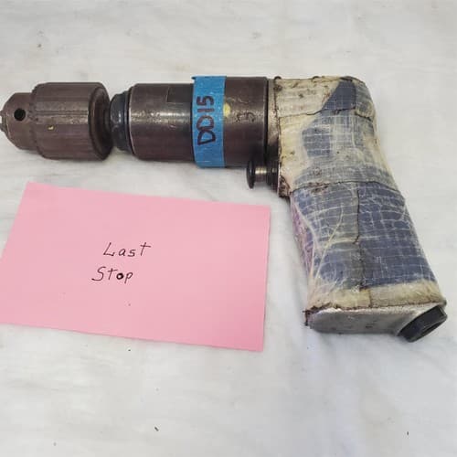 DOTCO 15C2987 Pistol Grip Pneumatic Air Drill Air Tool DD-15 - Thumbnail 5