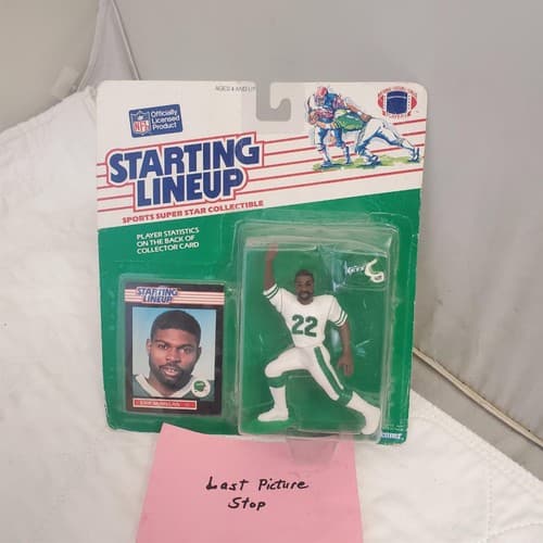 Starting Lineup 1989 Edition Kenner Erik McMillan Figure Collector Cards - Thumbnail 4