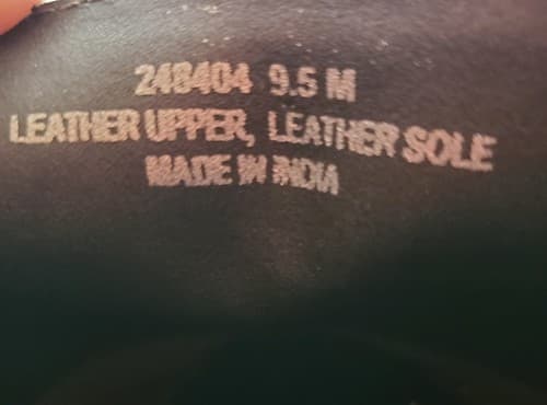 Genuine Giorgio Brutini Brown Leather Dress Shoes Size 9.5M 248404 - Thumbnail 8