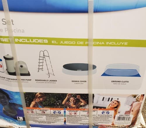 Intex 18ft X 48ft Easy Set Above Ground Pool - Thumbnail 8