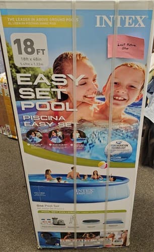 Intex 18ft X 48ft Easy Set Above Ground Pool - Thumbnail 10