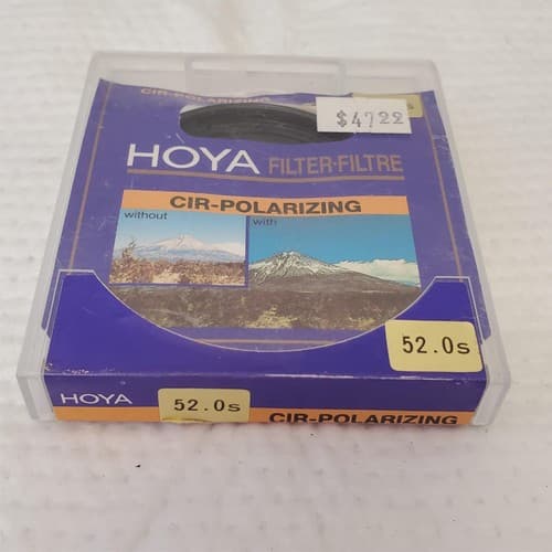 HOYA PL-CIR Polarizer Filter 52mm - Thumbnail 2