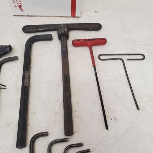 Lot of Assorted Hex-L Key & T-Handle Allen Wrench Lot-363 - Thumbnail 7