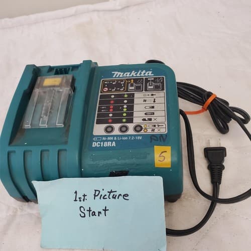 Makita DC18RA T Lithium Ion Rapid Fast Charger 240W 50-60Hz #5 - Image 1