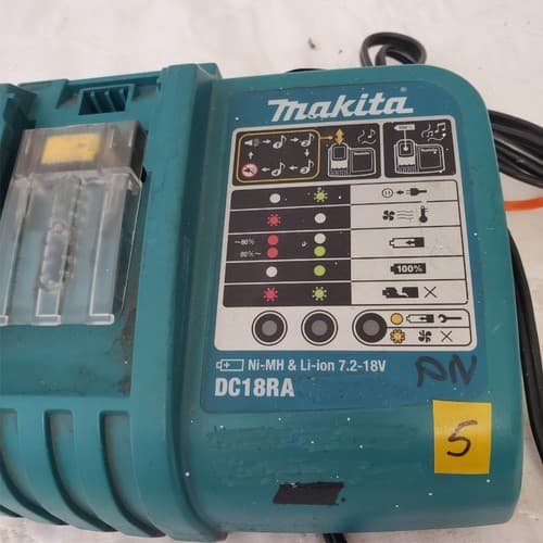 Makita DC18RA T Lithium Ion Rapid Fast Charger 240W 50-60Hz #5 - Thumbnail 2