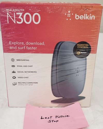 Belkin N300 Wi-Fi N Wireless Router 300 Mbps - Thumbnail 10