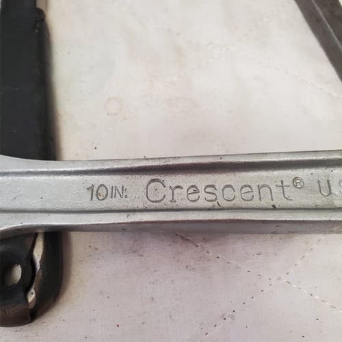 Lot of 5 Assorted Crescent 10" 6" Adjustable Wrench & Pliers LOT-162 - Thumbnail 7