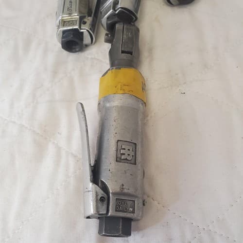 Lot of 5 Assorted Heavy Duty Pneumatic Air Ratchet Wrench Air Tool LOT-16 - Thumbnail 5