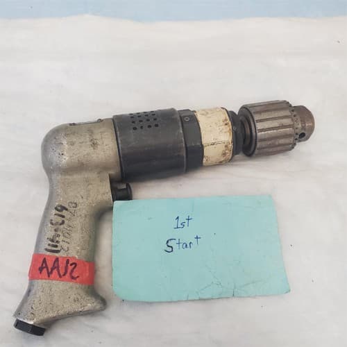 Rockwell 41D107B Pistol Grip Pneumatic Air Drill Air Tool AA-12 - Image 1