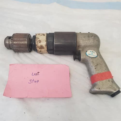 Rockwell 41D107B Pistol Grip Pneumatic Air Drill Air Tool AA-12 - Thumbnail 4