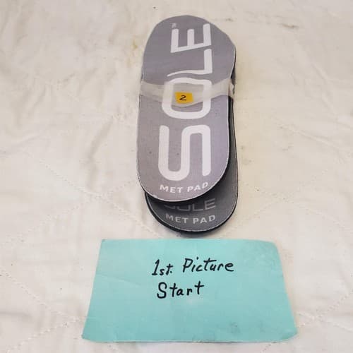 Set of Shoe Sole Met Pad Insole M13 W15 #2 - Image 1