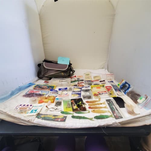 Flambeau Outdoors Systems Tackle Bag With Lot Fishing Lures - Image 1