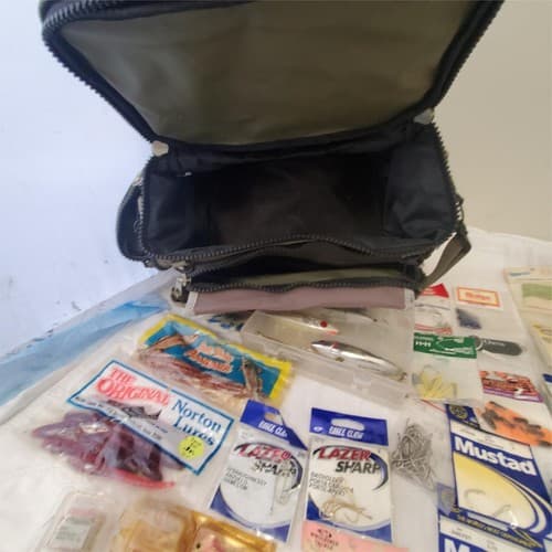 Flambeau Outdoors Systems Tackle Bag With Lot Fishing Lures - Thumbnail 3