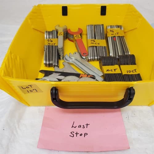 Combination Wrenches & Key Set in Different Sizes Lot 107 - Thumbnail 6