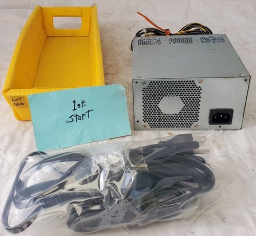Lot of Computer Power Supply 100-240V & Adaptor Wire LOT 106 - Image 1