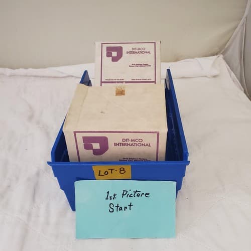 Lot of 2 Dit-Mco Internaitonal 025-04623-0003 Rack Panel Connectors LOT-8 - Image 1