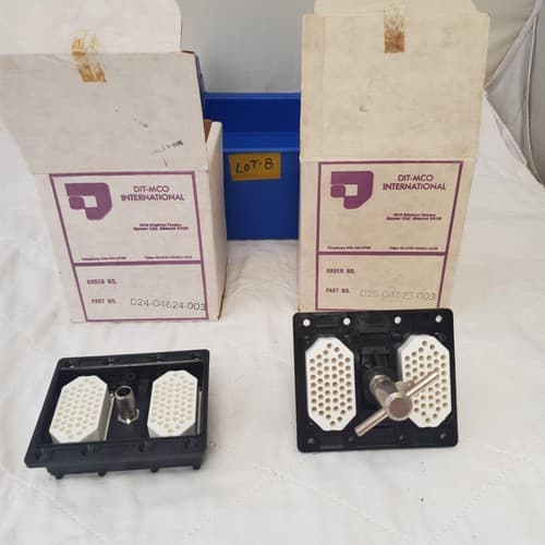 Lot of 2 Dit-Mco Internaitonal 025-04623-0003 Rack Panel Connectors LOT-8 - Thumbnail 4