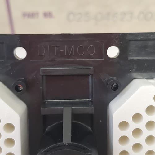 Lot of 2 Dit-Mco Internaitonal 025-04623-0003 Rack Panel Connectors LOT-8 - Thumbnail 10