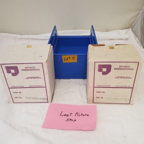 Lot of 2 Dit-Mco Internaitonal 025-04623-0003 Rack Panel Connectors LOT-8 - Thumbnail 13