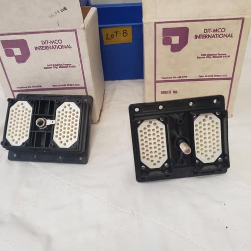 Lot of 2 Dit-Mco Internaitonal 025-04623-0003 Rack Panel Connectors LOT-8 - Thumbnail 11