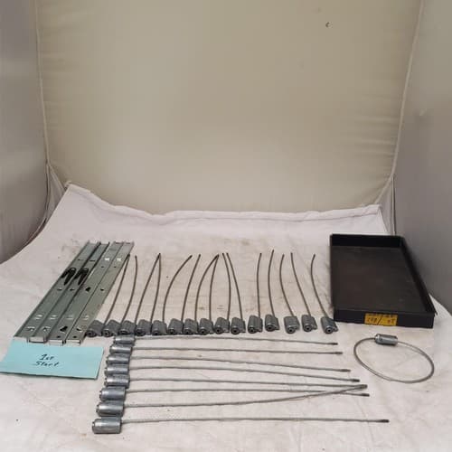 Lot of 29 Assorted Inner Outer Rail Rack Mount & Uline Cable Seal LOT198 - Image 1